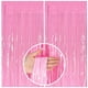 thumbnail image 1 of Cortinas de fondo con flecos BOMSI, color rosa, serpentinas para fiestas, 1 of 7