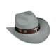 thumbnail image 5 of Sombrero de vaquero para mujeres y hombres, sombrero para el sol, para acampar, carnaval, accesorios de disfraz, viaje Gris, 5 of 8