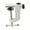 White Aluminum, variant on BELOVING Desktop Mounting Clamp Camera Mount Clamp Heavy Duty Sturdy Desktop Bracket Magnifying Glass Lamp Base for Studio Video Light Black Aluminum