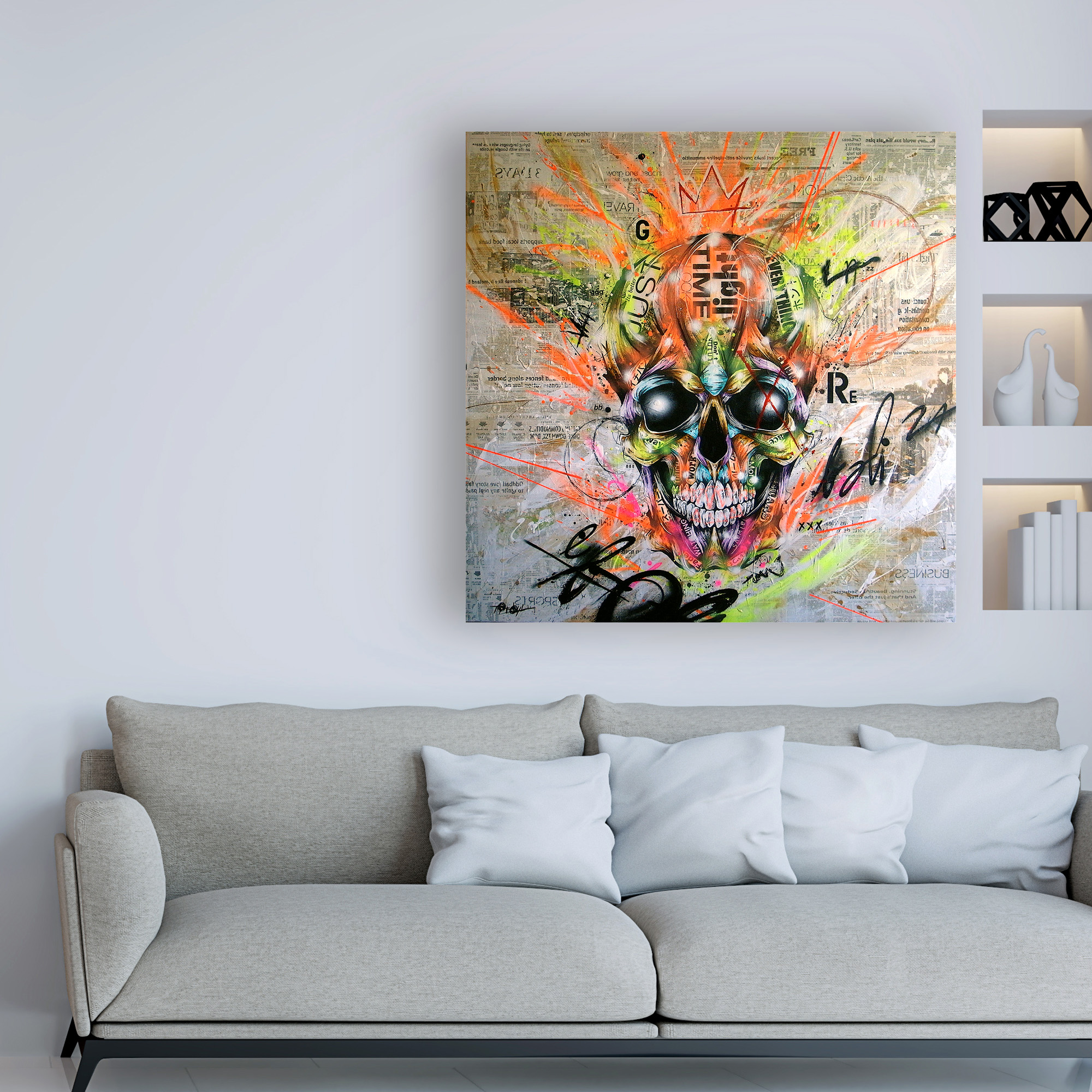 Trademark Fine Art 'Globalized Folklore' Canvas Art by Taka Sudo
