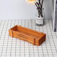 thumbnail image 4 of Multifunctional Wooden Succulent Flower Pot Storage Box Organizer for Potted PlantDark Wooden Color, 4 of 4