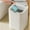 White, variant on JMYHOAM Clean Gadgets Intelligent Wastebasket Household Kitchen Bathroom Sensor Wastebasket High Face with Lid Sensor One Button Frequent Open Kick Sensor Cleaning Supplies