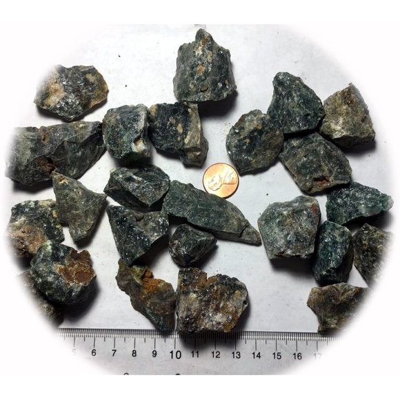 New 1 lb Sea Ocean Jasper Rough Stones Crystals Bulk Natural Green Lot WH-093SA