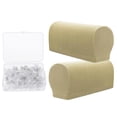 thumbnail image 1 of de Reposabrazos Sillas Elásticas Sofá Protectores de Brazos para Sofá Beige, 1 of 9