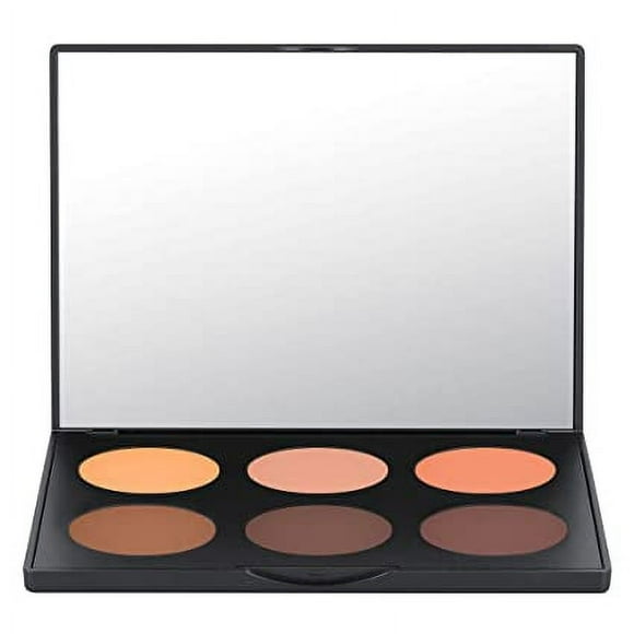 MAC COSMETICS STUDIO FIX SCULPT & SHAPE CONTOUR PALETTE MED DRK/DK SL TRNSHD 0.5 3 MATTE CONTOURING POWDERS 3 HIGHLIGHT POWDERS