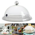 thumbnail image 1 of Smoking Gun Plastic Dome for Plates, Glasses, Bowls, Smoke Infuser Bell, Smoke Infuser Accessory Lid, 1 of 3