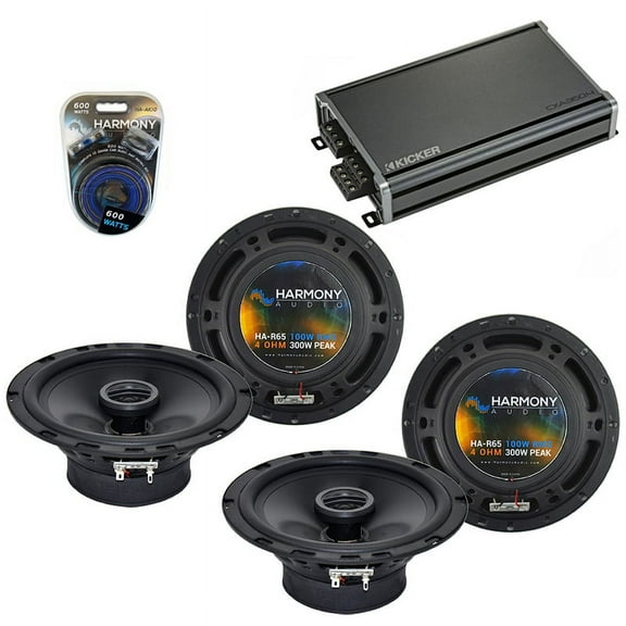 Fits Nissan Sentra 2000-2006 Factory Speaker Upgrade Harmony (2) R65 & CXA360.4