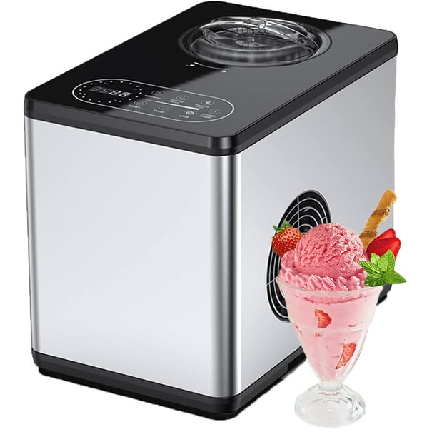 Automatic Ice Cream Makers, Fooing Ice Cream Machine, 1.5 Quart Gelato