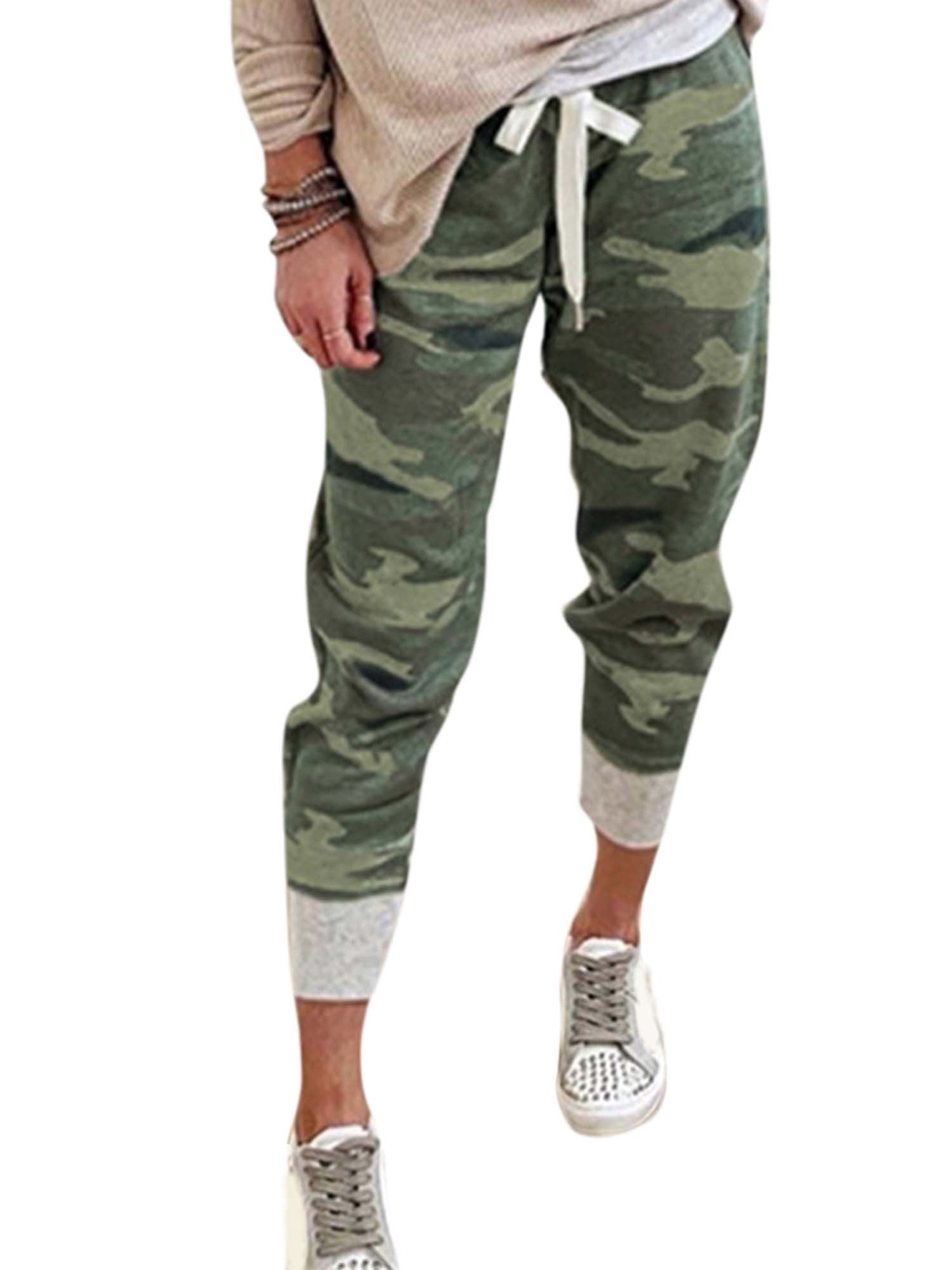Women's Camouflage Drawstring Pants 