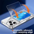 thumbnail image 3 of Transparent PC Case For iPhone 16 Pro Max 16Plus Shockproof Card Holder Phone Case for iPhone 13 14 15 Pro Max 16 Pro Cover Capa Transparent For iPhone 14, 3 of 6