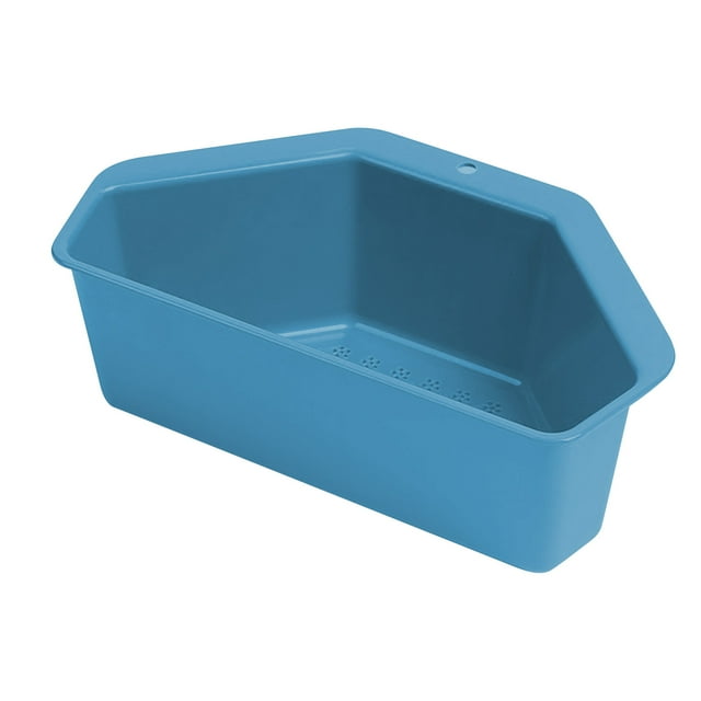 Panier de Fuite de Cuisine à Moins de 5 Étagères Panier Triangulaire pour Déchets de Cuisine Étagère Latérale d'Évier