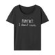thumbnail image 1 of Camiseta para mujer Trajes clásicos simples Cuello redondo Camiseta básica Cuello redondo XL, 1 of 8