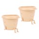 thumbnail image 5 of Linda Maceta Para Plantas Suculentas, Maceta Con Cara Sonriente, Pequeña, única, 2 Piezas Para Patio, 5 of 7