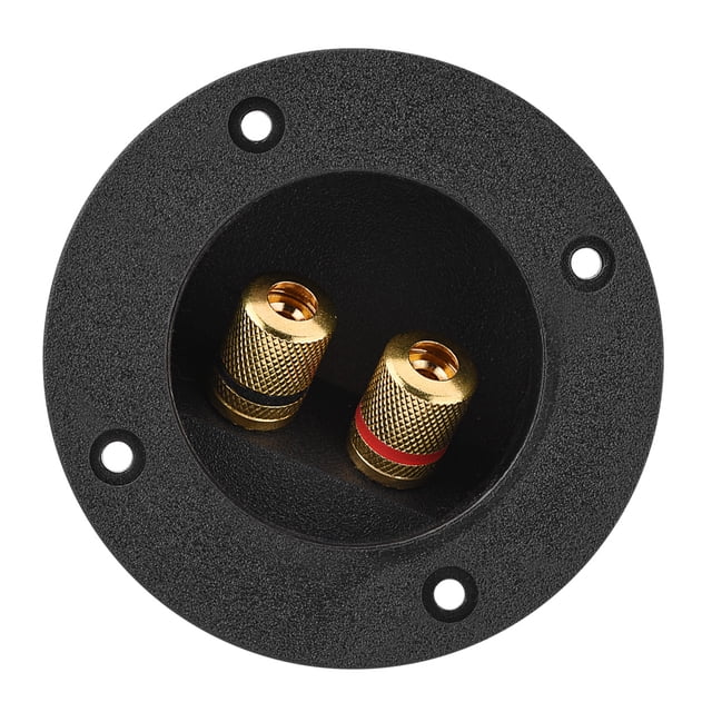 Conector De Terminal De Altavoz De 2 Con Revestimiento De Cobre Puro, Placa Base De 3,8mm Para Reparación De Altavoces DIY, Instalación De Audio En Casa