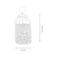 thumbnail image 2 of BRIGHTFUFU Soporte de cajas de pájaros de metal Pequeño verde azulado Linterna colgante Decorativa de té Lighter, 2 of 7