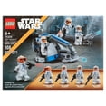thumbnail image 4 of LEGO Star Wars 332nd Ahsoka’s Clone Trooper Battle Pack 75359 Building Toy Set with 4 Star Wars Figures Including Clone Captain Vaughn, Star Wars Toy for Kids Ages 6-8 or any Fan of The Clone Wars, 4 of 9