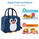 thumbnail image 4 of Bolsa de aislamiento térmico portátil reutilizable, bolsas de almuerzo para niños y niñas, 4 of 5