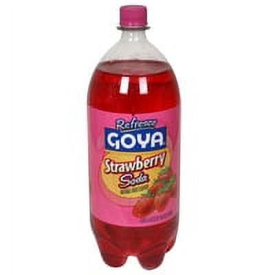 Goya Strawberry Soda, 2 Liter Bottle