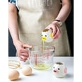 thumbnail image 5 of Separador de huevos AMZWISH Ceramics vomitando pollo amarillo, 5 of 5