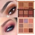 thumbnail image 2 of Pretty Comy 1pcs 9 Color/Set Long Lasting Waterproof Eye Shadow Eye Makeup Palette ComesticProfesional Matte Eyeshadow Pallete, 2 of 6