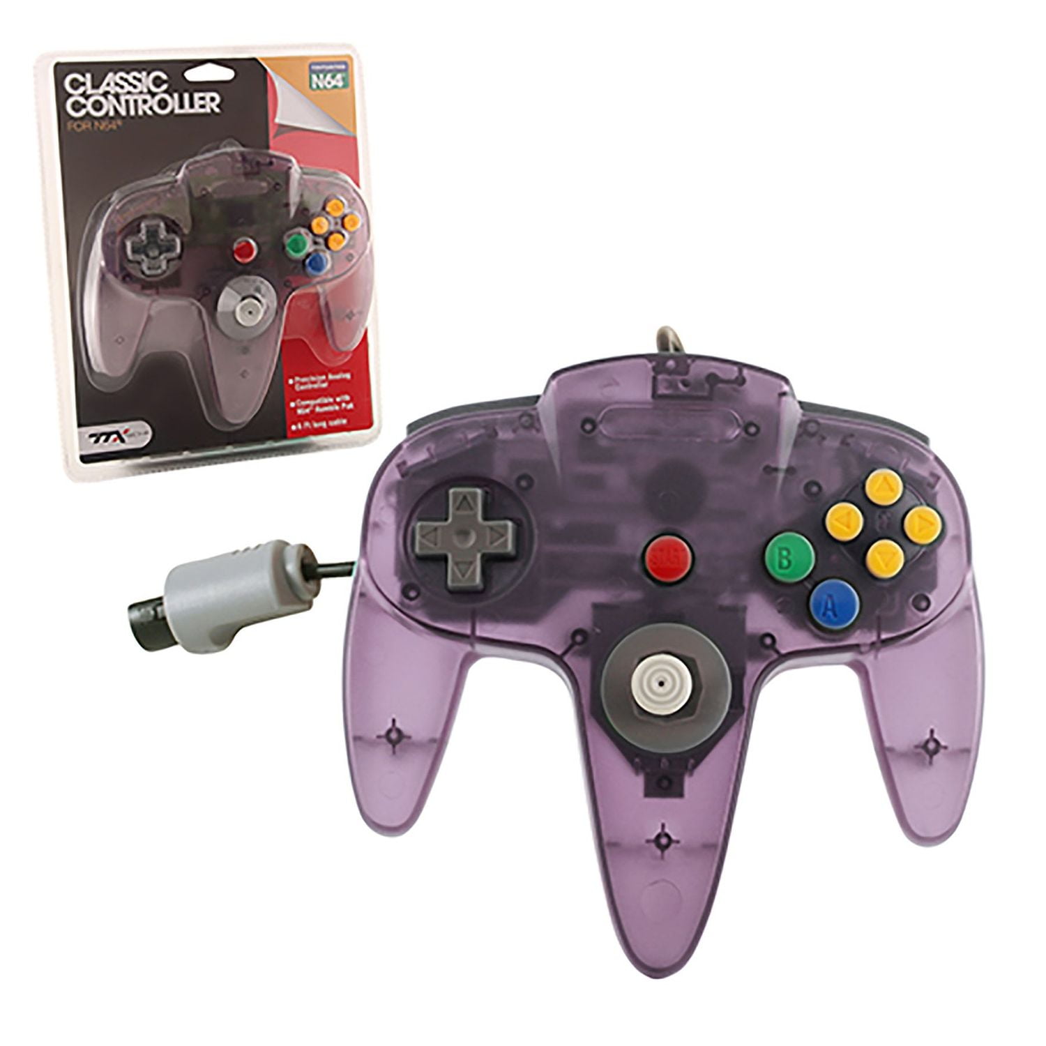 purple n64 controller