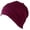 Burgundy, variant on Yammee Chemo Hats For Women Cancer Headwear Cap Turban Hat Liner Under Hat Comfy Chemo Cap Sleep Turban Hat Liner