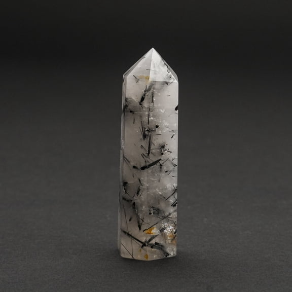 Tourmaline Quartz Point From Brazil (68 grams)