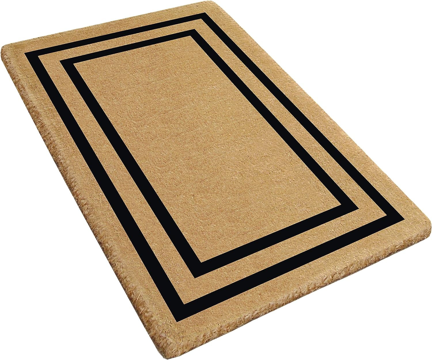 Legendary Doormats 36" x 72" Coir Door Mat Luxury Outdoor Entryway Doormat 2" Thick Coconut Coir with Classic Double Picture Frame Border