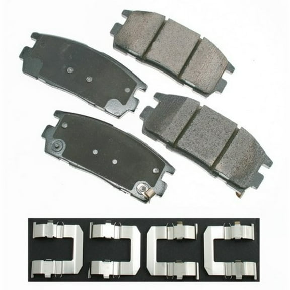 Disc Brake Pad Set Fits select: 2007-2017 CHEVROLET EQUINOX, 2010-2017 GMC TERRAIN