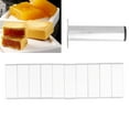 thumbnail image 4 of Cake  Set, Durable Convinient DIY Pastry Tool Stainless Steel+ Silicone  For Cake Shop For Moon Cake Making For Kitchen Tool For Home Small Rectangle, 4 of 8