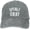 Gray/Black, variant on Openly Gray Funny Hat Adjustable Denim Baseball Cap Black Dad Hat Men Women