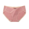 thumbnail image 2 of Bovxnpu Plus Size Maternity Panties for Pregnancy, Womens Cotton Maternity Underwear Breathable Pregnancy Panties Postpartum Under Bump Underwear Fall Winter, 2 of 3