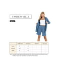thumbnail image 4 of Fashionmille Women's Bermuda Sweat Mid Long Length With Elastic Waist Shorts, 4 of 4
