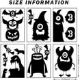 thumbnail image 4 of DUILE Halloween Large Window Decoration Clings Monster Silhouette Halloween Window Stickers Halloween Window Decals Stickers Halloween Window Gel Clings for Glass Windows Decorations, 4 of 4