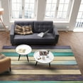 thumbnail image 3 of Area Rugs Indoor Non-Slip Rectangle Rug 2.7x5 Ft Purple Brown Turquoise Wood Grain Farmhouse Vintage Rug Rubber Backing Floor Mats Non Shedding Home Decor Carpet for Entryway Living Room, 3 of 8