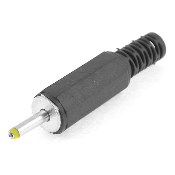 Plastic Shell 2.5 x 0.7mm Male DC Power Camera Connector 2pcs