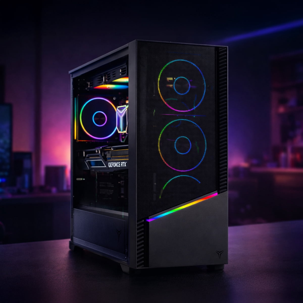 YEYIAN Gaming PC. Intel Core i9 14900KF, NVIDIA RTX 5070, 240mm AIO, 2 TB, 32GB DDR5, 750W, Windows 11 Home. Model YPI-EL49KFC-5701U