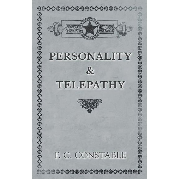 Personality and Telepathy, (Paperback)
