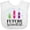 AA-White, variant on Inktastic Future Scientist Girls Chemistry Girls Baby Bib