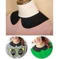 thumbnail image 4 of Camicover  Girls Peter Pan Detachable Fake Collar Half Blouse Dickey Doll Collar, 4 of 5