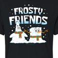 thumbnail image 3 of SpongeBob SquarePants - Frosty Friends - Juniors Cropped Cotton Blend T-Shirt, 3 of 6