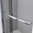 thumbnail image 6 of DreamLine Sapphire 44-48 in. W x 76 in. H Semi-Frameless Bypass Shower Door in Chrome and Gray Glass, 6 of 9