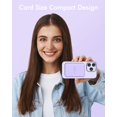 thumbnail image 4 of Batería externa magnética para iPhone, 5000 mAh, con PD de 20 W, color morado, 4 of 7