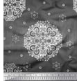 thumbnail image 1 of Soimoi Cotton Jersey Fabric Mandala Decorative Decor Fabric Printed Yard 58 Inch Wide, 1 of 1