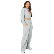 Celebrity Pink Juniors Set w/Sweater and Wide Leg Pants w/Lightening Bolt Detail, Sizes XS-XXXL