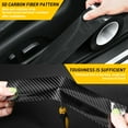 thumbnail image 2 of 5CM*3M Car Door Edge Guards Scratch Cover Door Sill Protector Carbon Fiber Paint Threshold Guard Car Bumper Door Guard Hood Sticker, 2 of 11