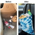 thumbnail image 6 of Yuyamidu Blue Whilpool Tie Dye Car Garbage Bags Hanging Vehicle Trash Bags Bins Accessory Foldable Car Trash Can Portable Auto Garbage Bag Fit SUV Truck Sedan, 6 of 7