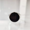 thumbnail image 2 of Flat Black Onyx Mans Ring, Natural Black Onyx, December Birthstone, Silver Jewelry, 925 Silver Ring, Birthday Gift, Heavy Mens Ring, Plain Design Ring, Unisex Ring, Christmas, Womens Signet Ring, 2 of 8