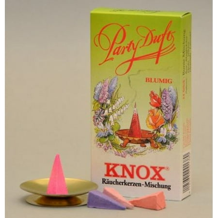 - Knox Party Floral Fragrance Flower Scent German Incense Cones Variety Flowery