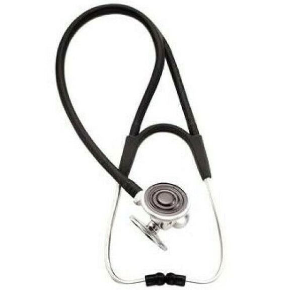KASHSURG Harvey DLX Triple Head Stethoscope Black Adult Cardiology 5079-321